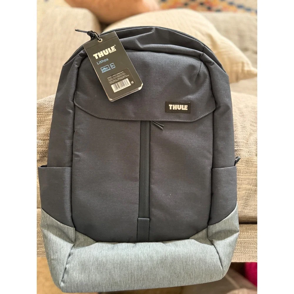 Thule Lithos 20L Laptop Backpack Black Gray 15